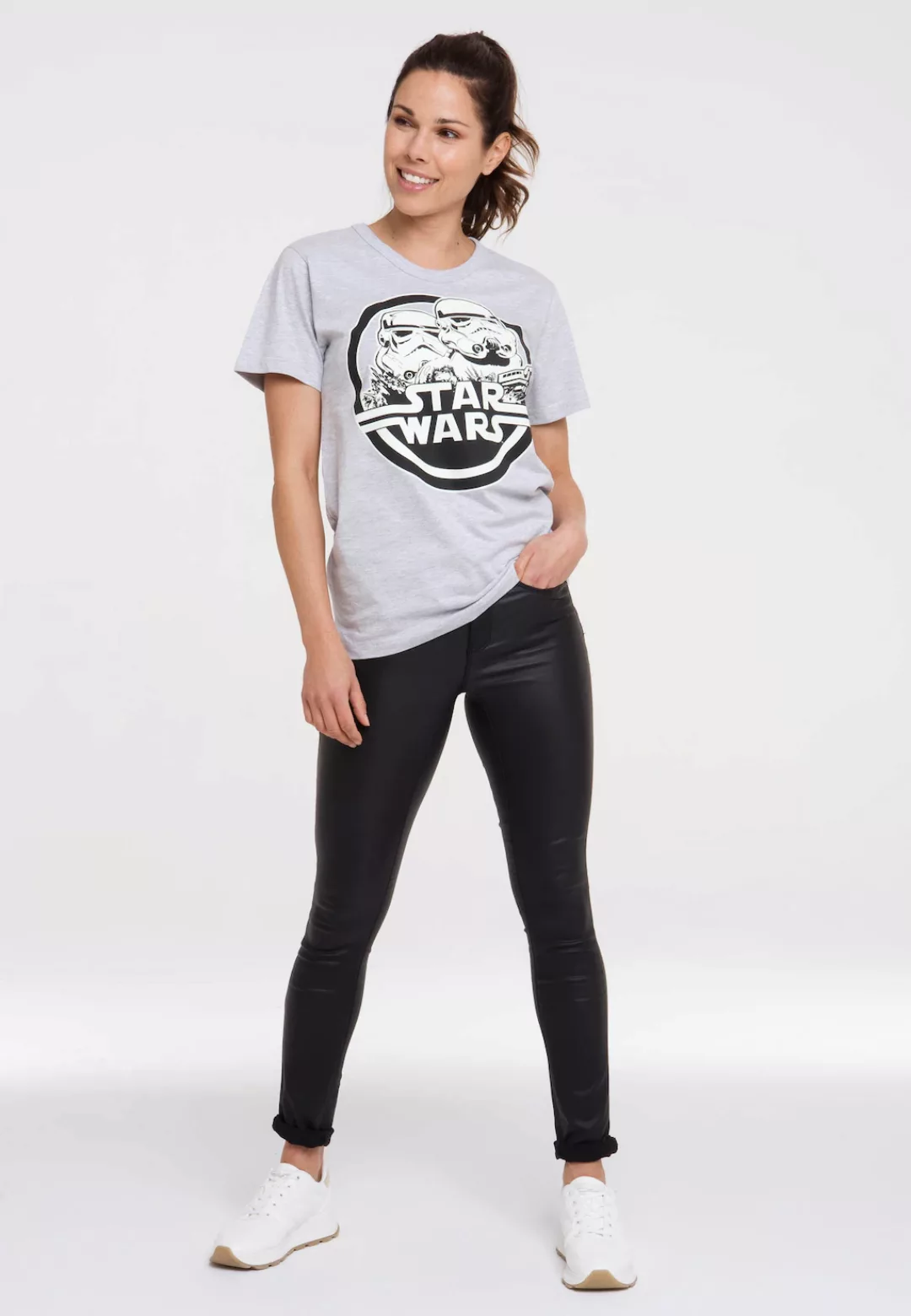 LOGOSHIRT T-Shirt "Star Wars - Stormtrooper", mit lizenziertem Print günstig online kaufen