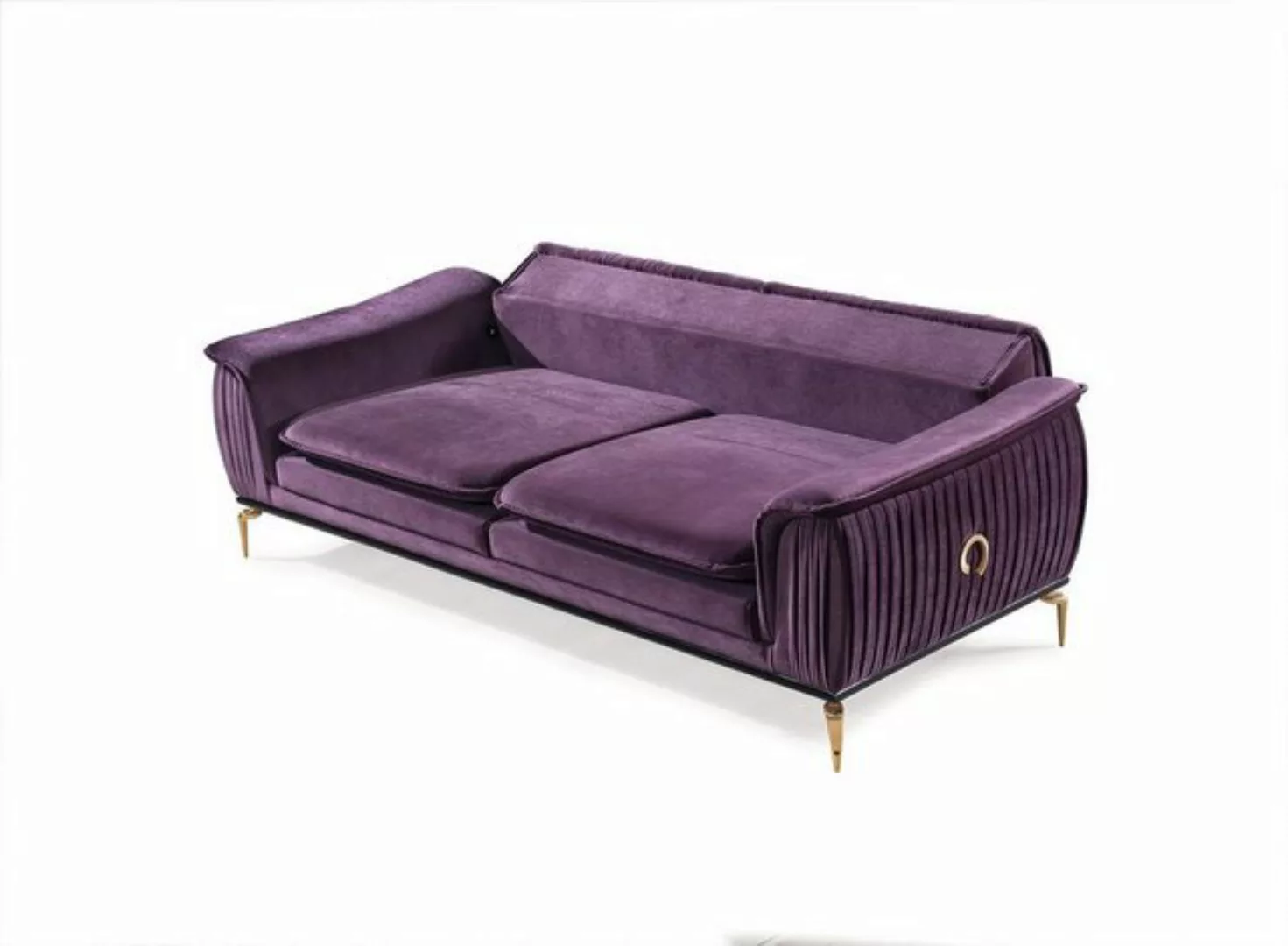Villa Möbel Sofa Bologna, 1 Stk. 2-Sitzer, Quality Made in Turkey, Luxus-Mi günstig online kaufen