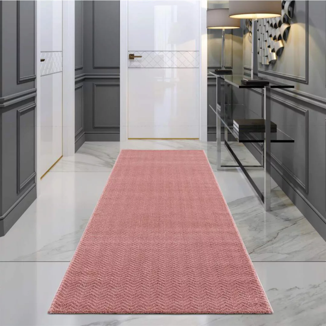 Carpet City Teppich »Friseé-Teppich FANCY805«, rechteckig, 12 mm Höhe, Kurz günstig online kaufen