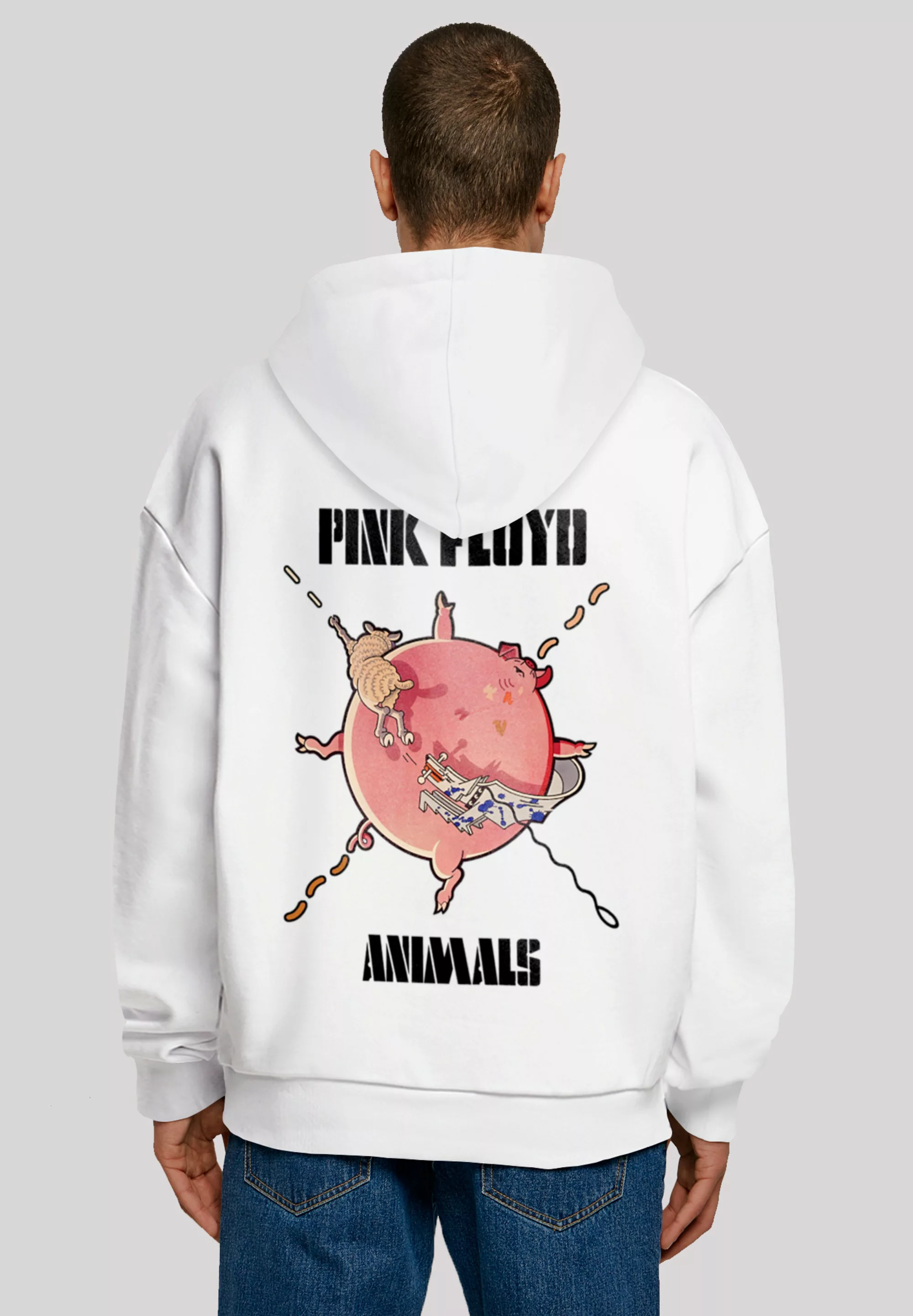 F4NT4STIC Kapuzenpullover "Pink Floyd Fat Pig ANIMALS", Print günstig online kaufen