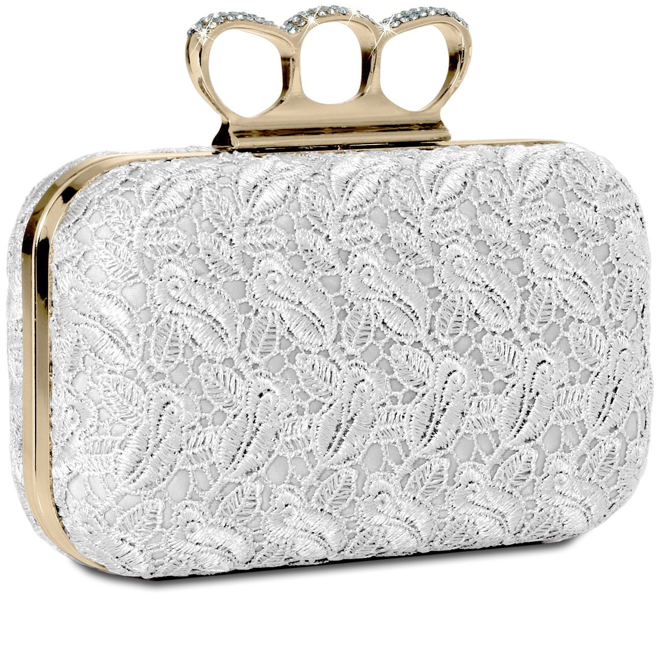 Caspar Clutch TA290 Damen Schlagring Box günstig online kaufen