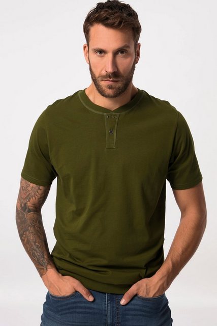 JP1880 T-Shirt JP 1880 Henley Bauchfit Halbarm Rundhals bis 8 XL günstig online kaufen