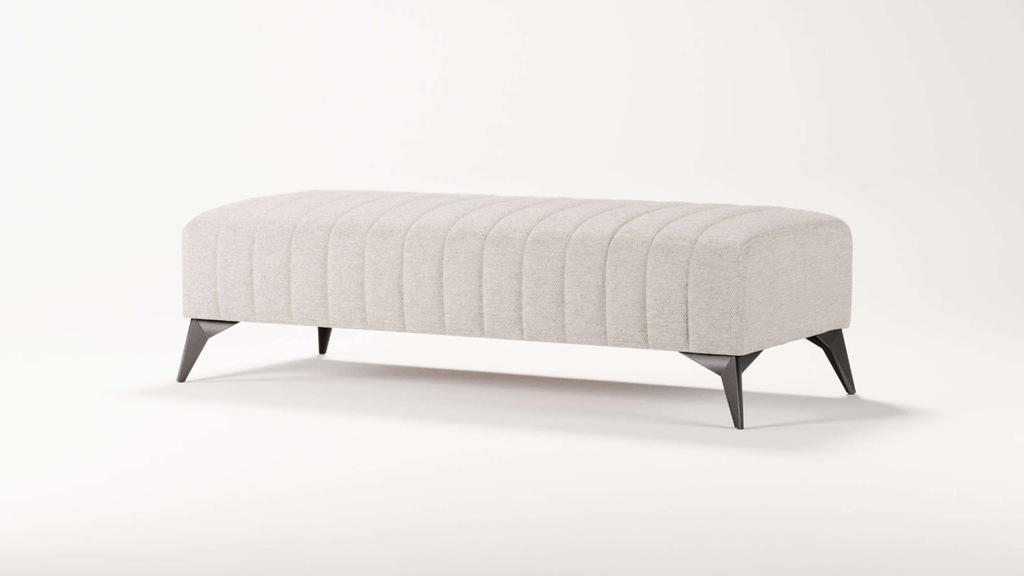 Places of Style Polsterhocker "MATTHEW Sitzhocker XXL, Maße B/T/H: 140/60/4 günstig online kaufen