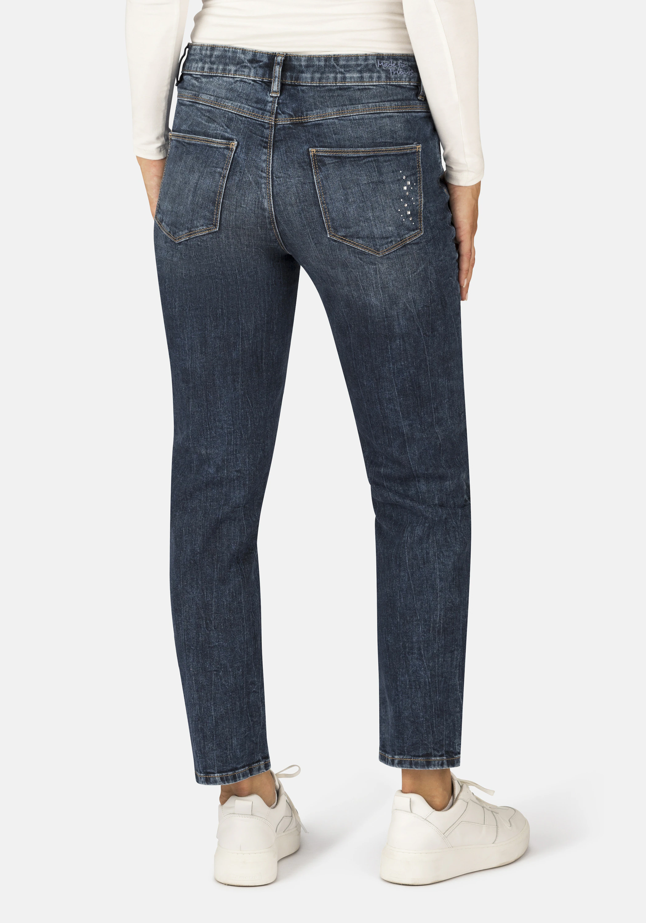 STOOKER WOMEN 5-Pocket-Jeans "Zermatt Denim Indigo Straight Fit", Straight günstig online kaufen