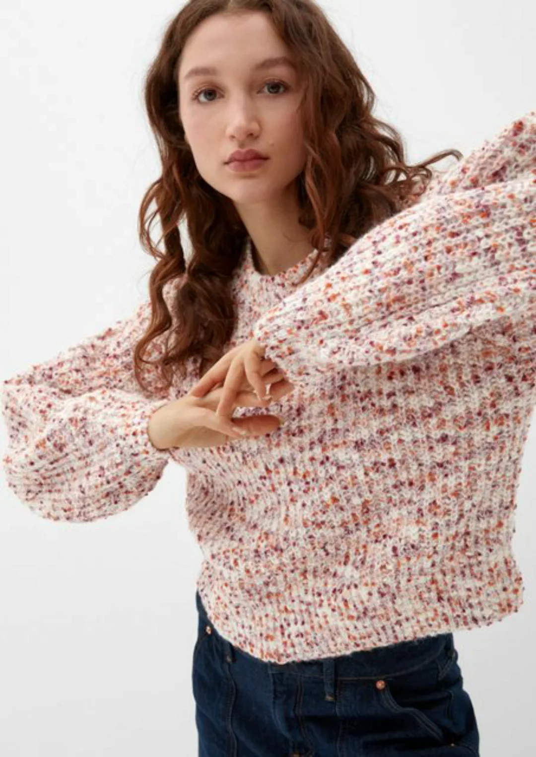 QS Strickpullover Pullover aus weichem Strick günstig online kaufen