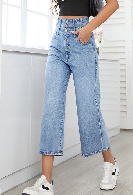 CHENIN Bequeme Jeans Gerade damenjeans mit hoher taille Hosen passend für a günstig online kaufen