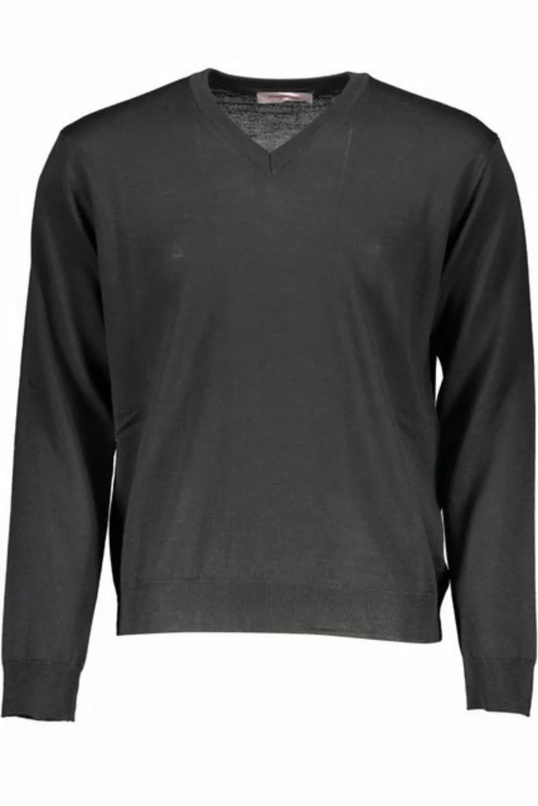 Romeo Gigli Strickpullover Eleganter Herrenpulli Schwarz mit V-Ausschnitt u günstig online kaufen