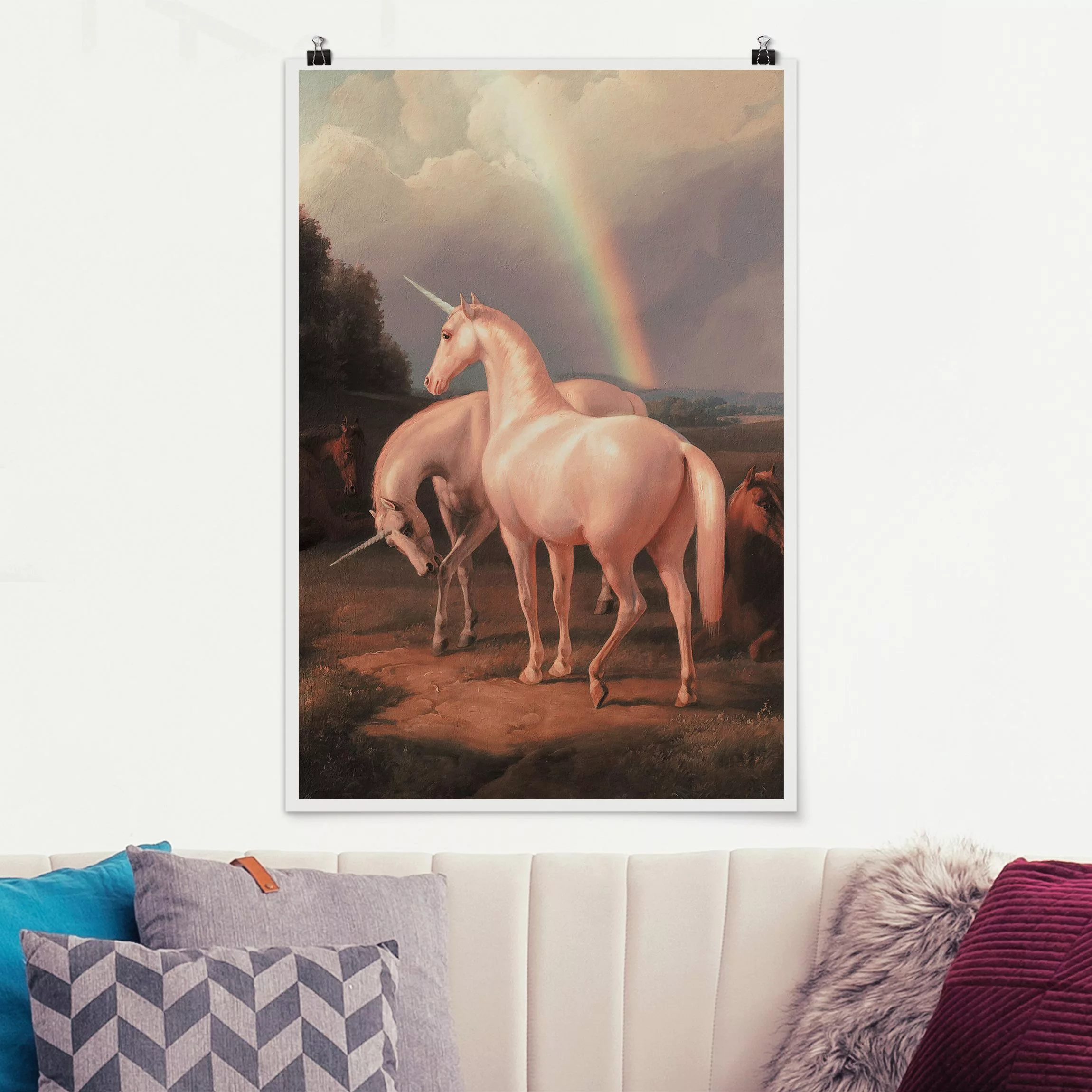 Poster Falsche Pferde günstig online kaufen