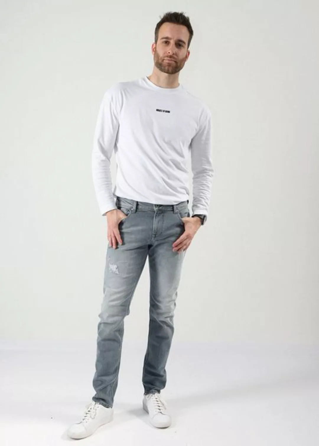 Miracle of Denim 5-Pocket-Jeans Marcel im Used Look günstig online kaufen
