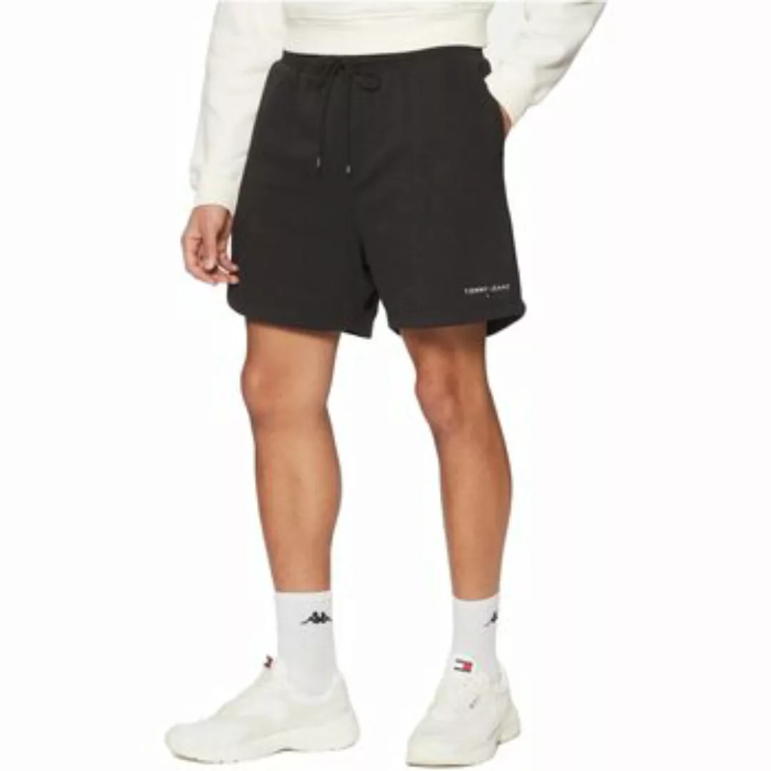 Tommy Jeans Sweatshorts "TJM REG LINEAR SHORT", mit Logostickerei günstig online kaufen