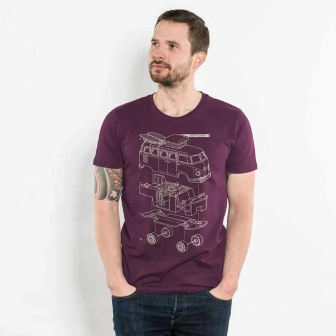 Julius Muschalek - Vanlife T1 - Mens Low Carbon Organic Cotton T-shirt günstig online kaufen