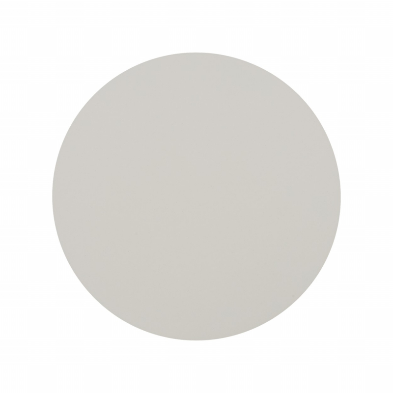 Wandleuchte Luna, beige, indirektes Licht, Ø 30 cm, Stahl günstig online kaufen