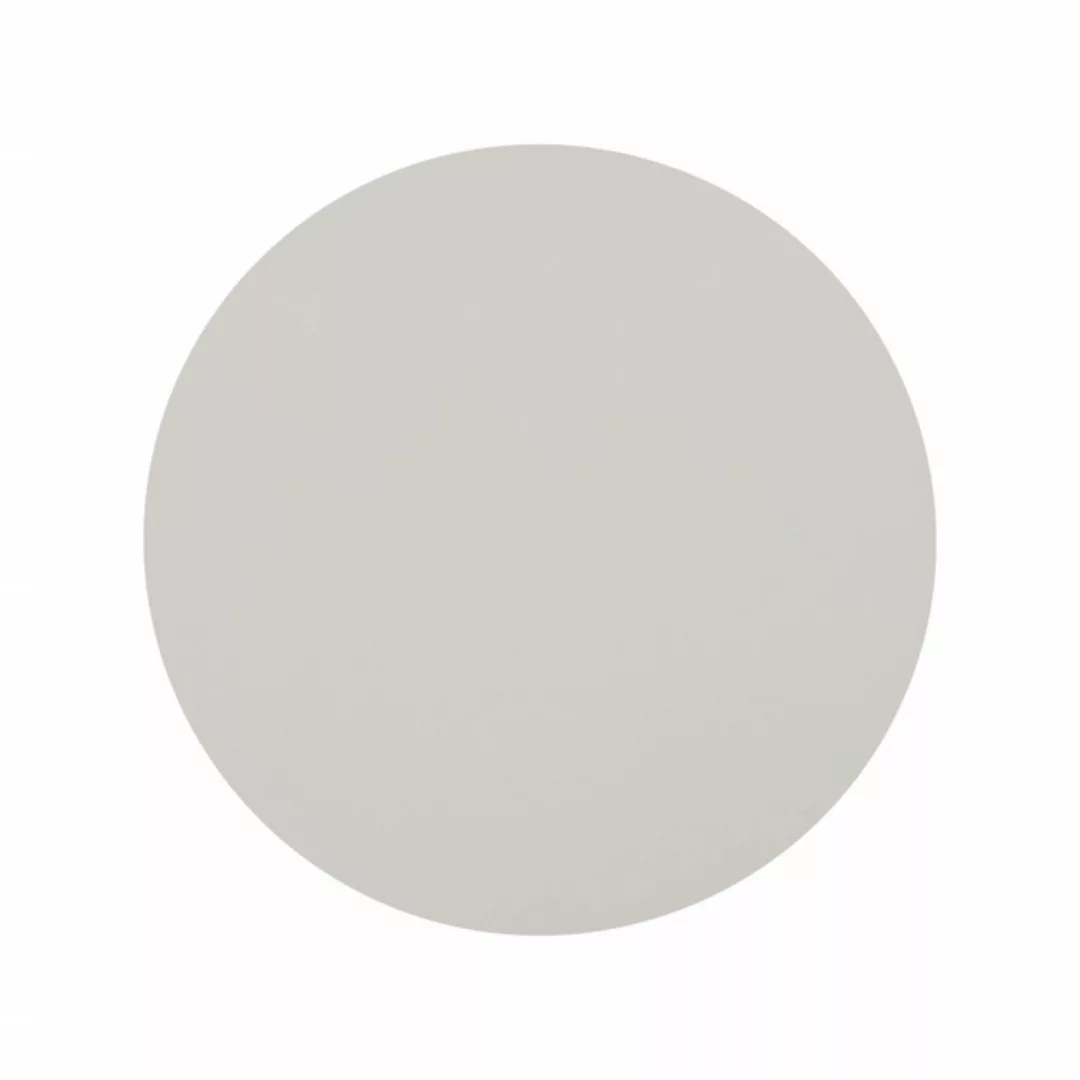 Wandleuchte Luna, beige, indirektes Licht, Ø 30 cm, Stahl günstig online kaufen