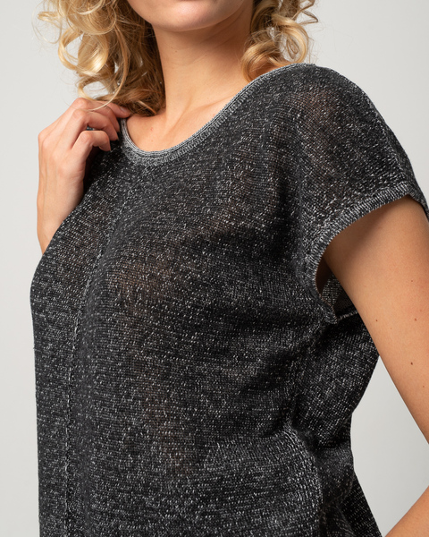Strickshirt Aus Bio-baumwolle (Kba) Und Leinen 'Cot-lin Shirt' günstig online kaufen