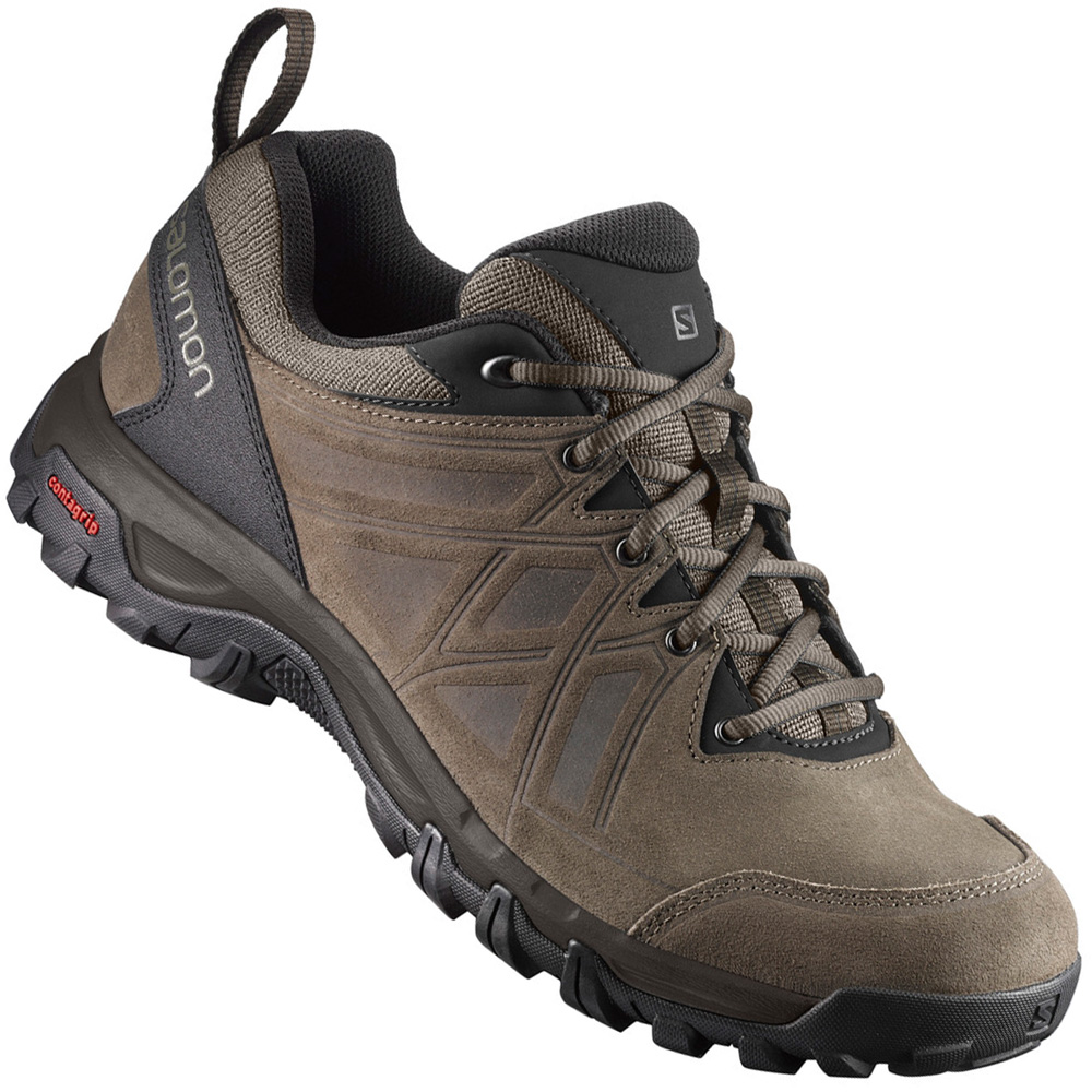 Salomon Evasion 2 Leather Herren-Wanderschuhe Bungee Cord/Wren günstig online kaufen