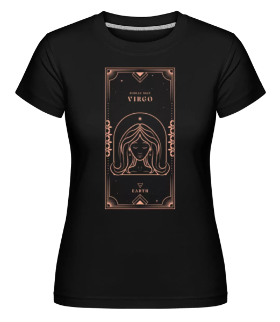 Art Deco Zodiac Sign Virgo · Shirtinator Frauen T-Shirt günstig online kaufen