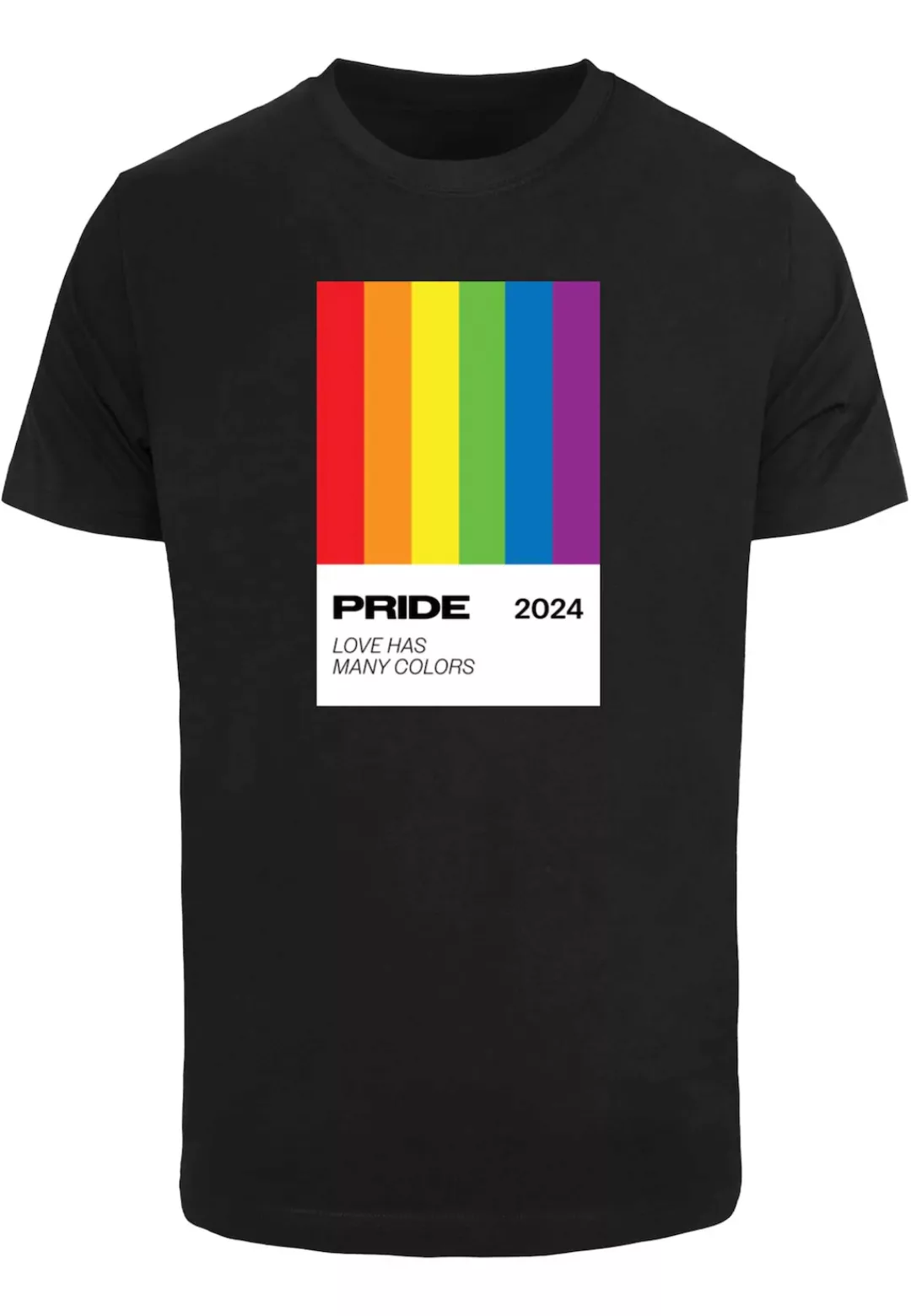 MisterTee T-Shirt "MisterTee Many Colors Pride Tee", (1 tlg.) günstig online kaufen