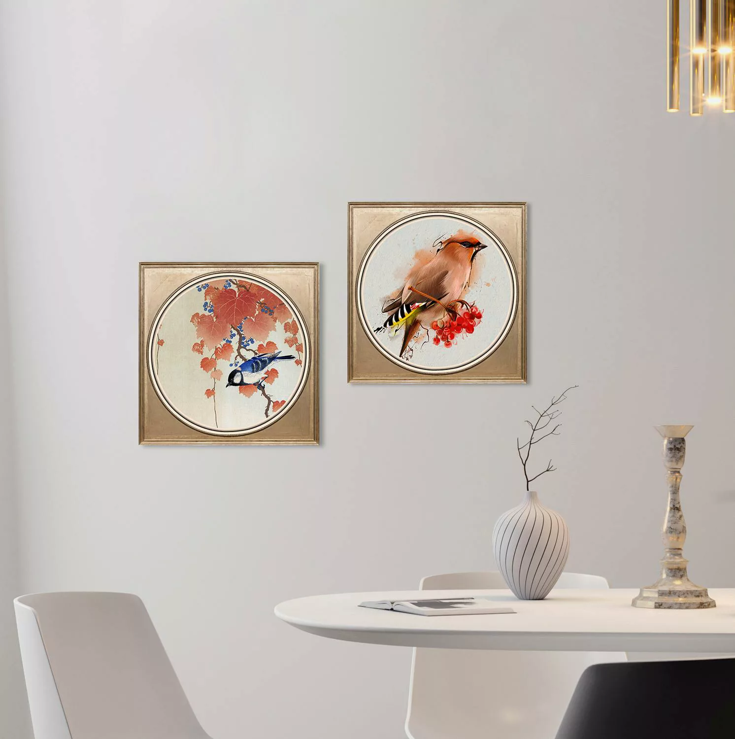 queence Acrylglasbild "Bunter Vogel I" günstig online kaufen