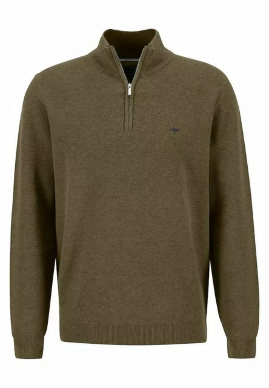 FYNCH-HATTON Strickpullover Fynch-Hatton / He.Pullover / Troyer-Zip, Struct günstig online kaufen