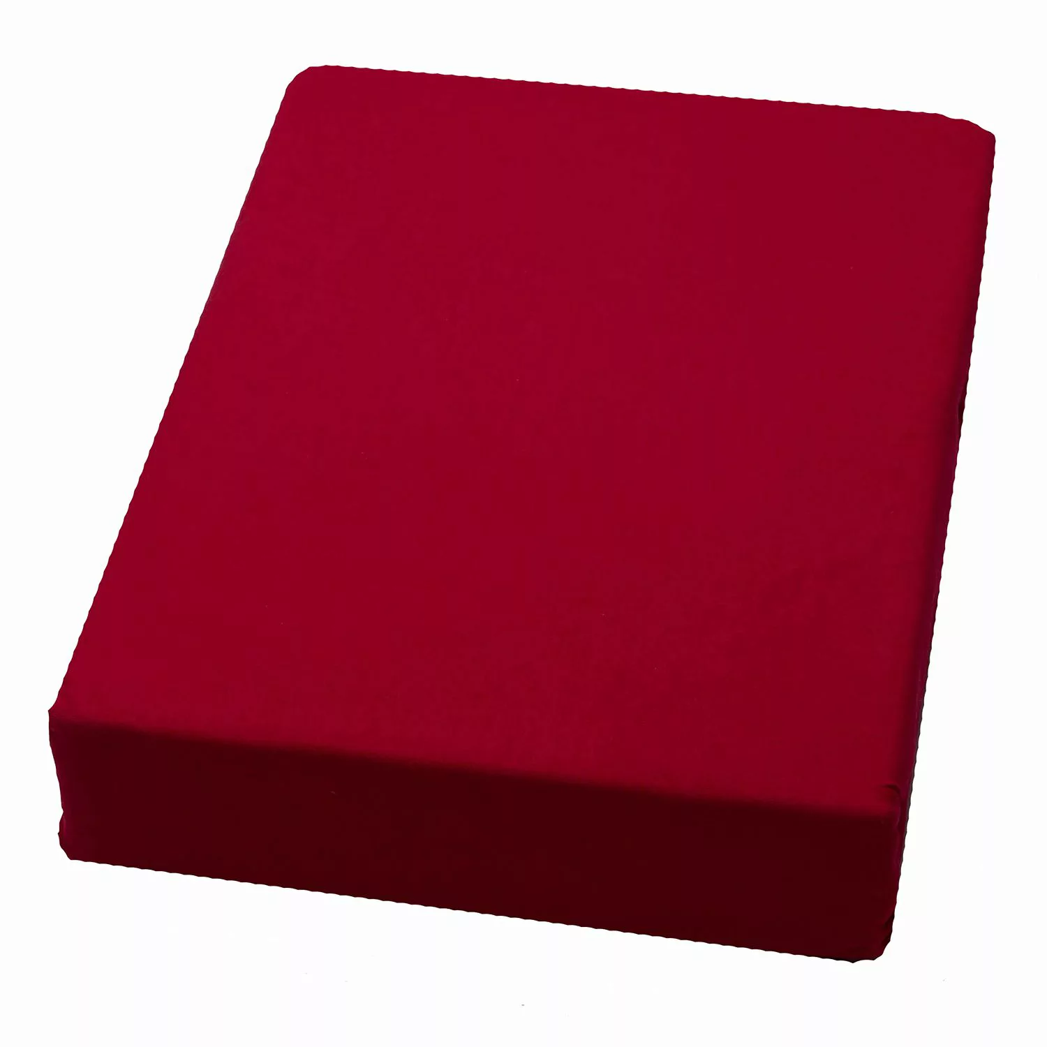 home24 domoLine Spannbetttuch Domoline 100x200 cm (BxT) Mischgewebe Rot Mod günstig online kaufen