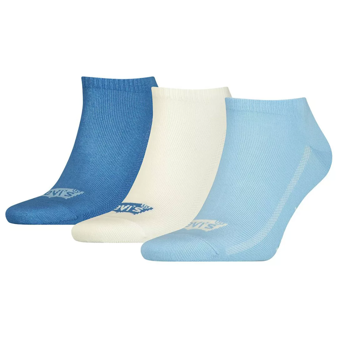 Levi´s ® Batwing Logo Low Socken 3 Paare EU 35-38 Blue Combo günstig online kaufen