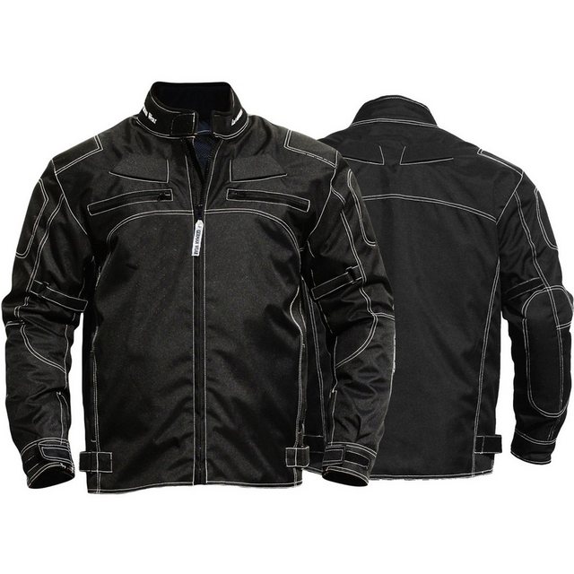 German Wear Motorradjacke GW310J Motorradjacke textilien Kombi Jacke schwar günstig online kaufen