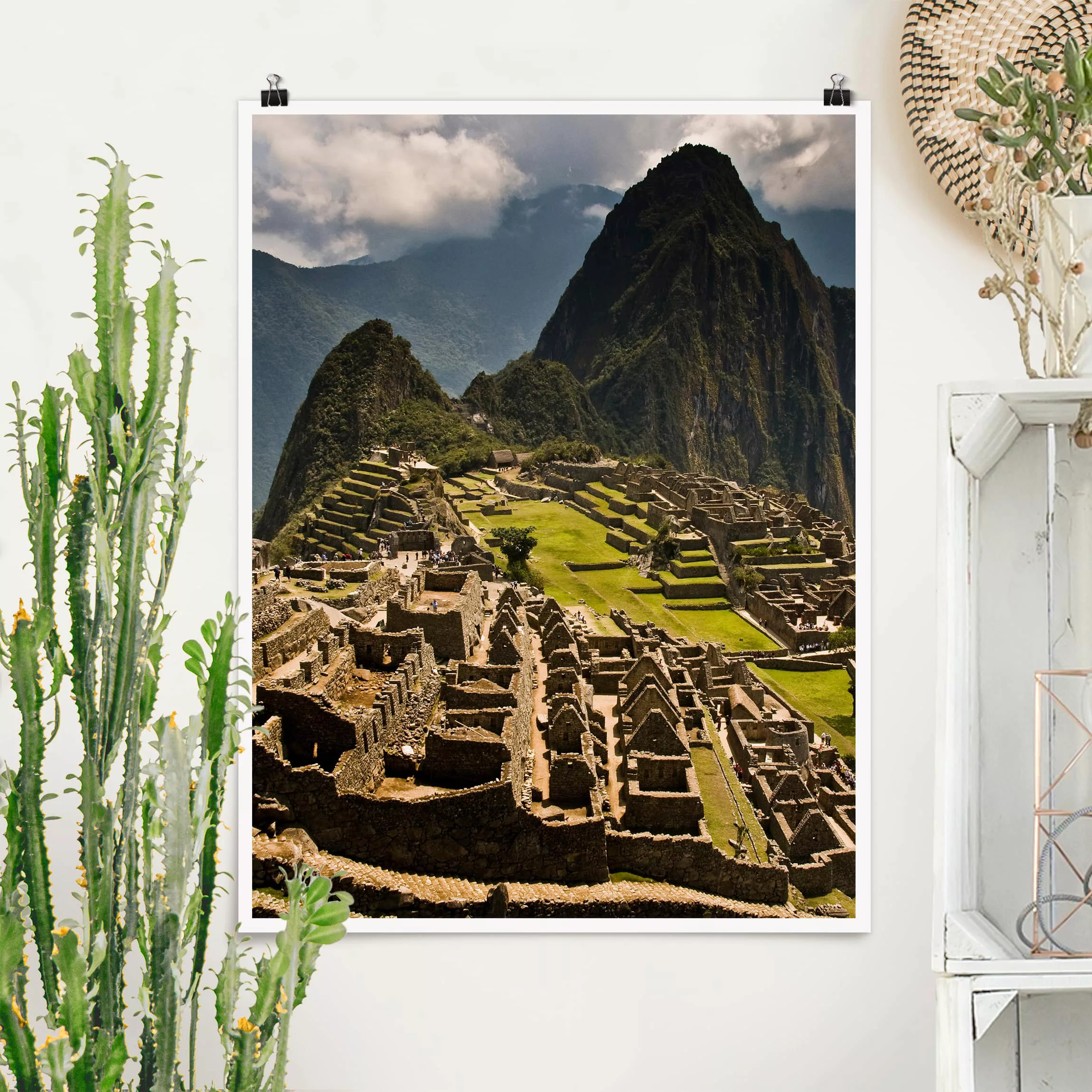 Poster Natur & Landschaft - Hochformat Machu Picchu günstig online kaufen