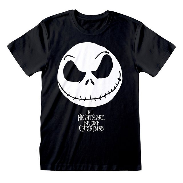 The Nightmare Before Christmas T-Shirt Jack Face günstig online kaufen