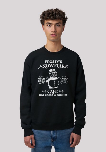 F4NT4STIC Sweatshirt Weihnachten Frostys Snowflake Cafe Retro Premium Quali günstig online kaufen