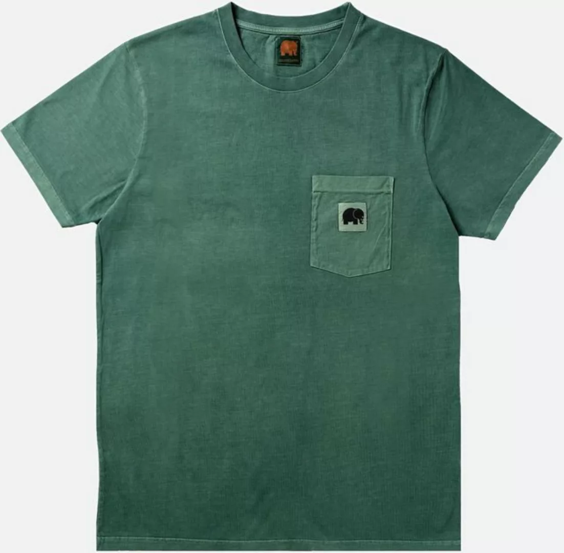 Trendsplant T-Shirt Garza Pigment Dyed T-Shirt Foliage Green günstig online kaufen