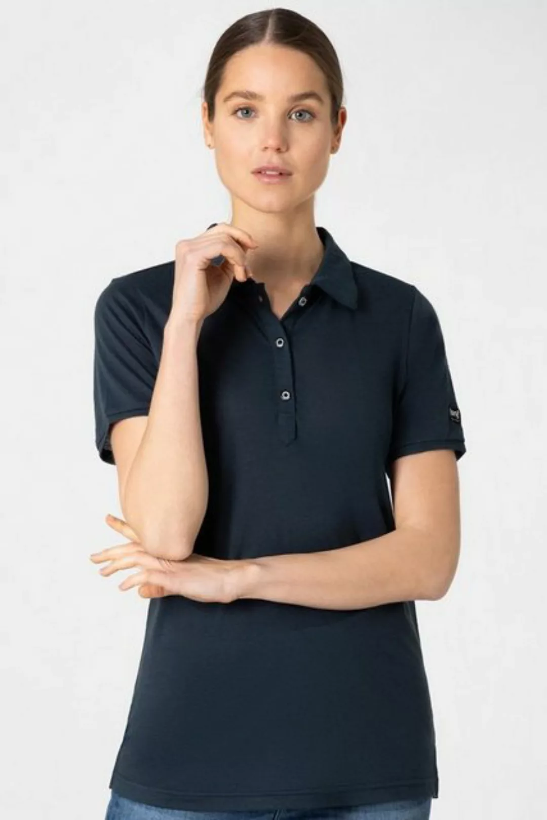 SUPER.NATURAL Poloshirt Merino Poloshirt W SPORTY POLO pflegeleichter Merin günstig online kaufen