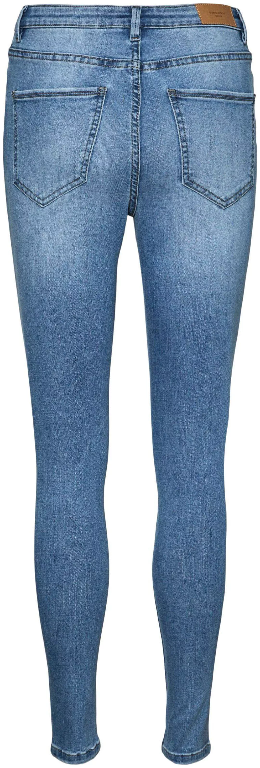 VERO MODA Skinny High Waist Jeans Damen Blau günstig online kaufen
