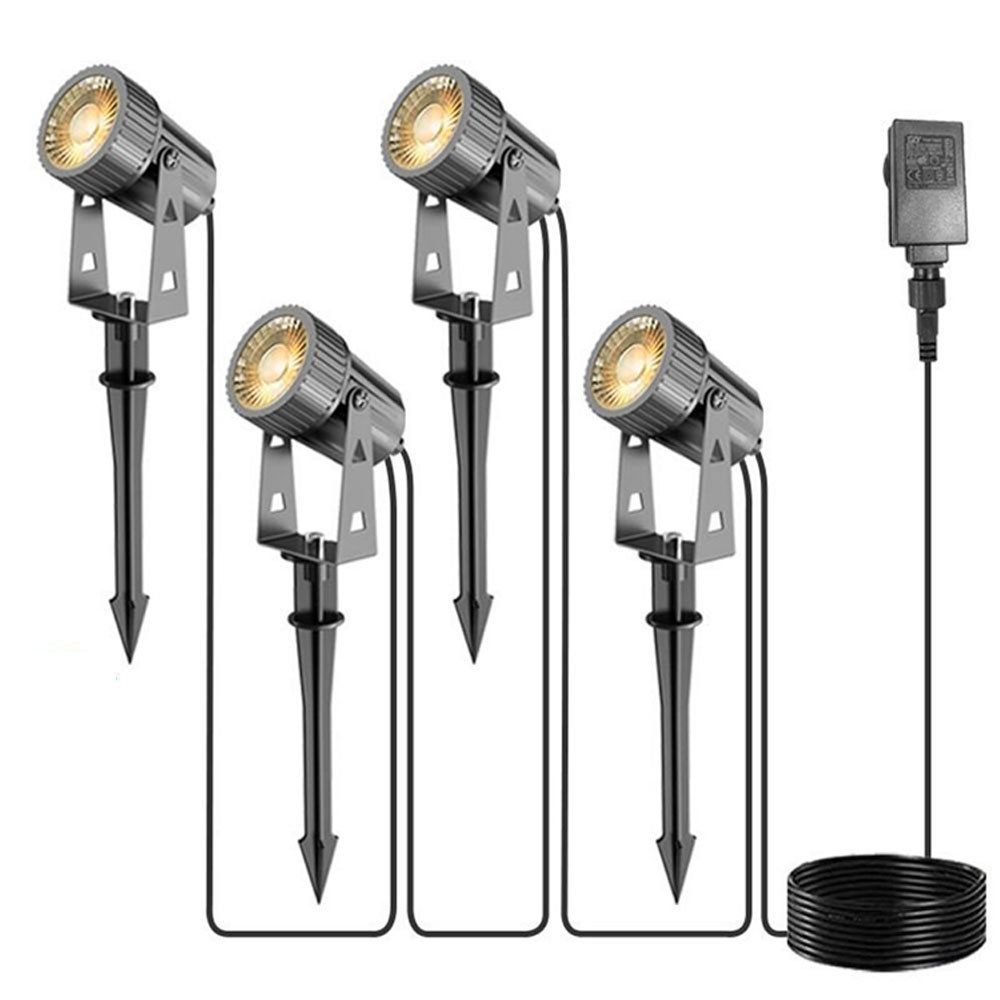 QUBEBU Gartenstrahler LED Gartenstrahler mit Erdspieß günstig online kaufen