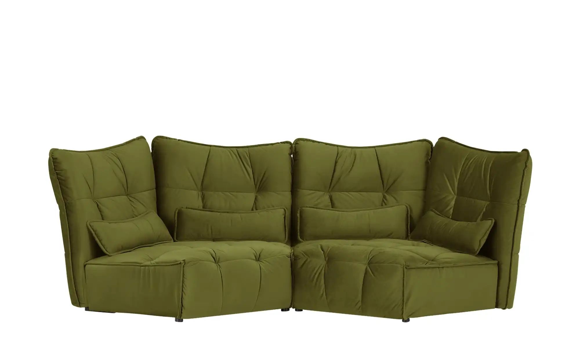 Einzelsofa  Jeaneva ¦ grün ¦ Maße (cm): B: 300 H: 101 T: 151.0 Polstermöbel günstig online kaufen