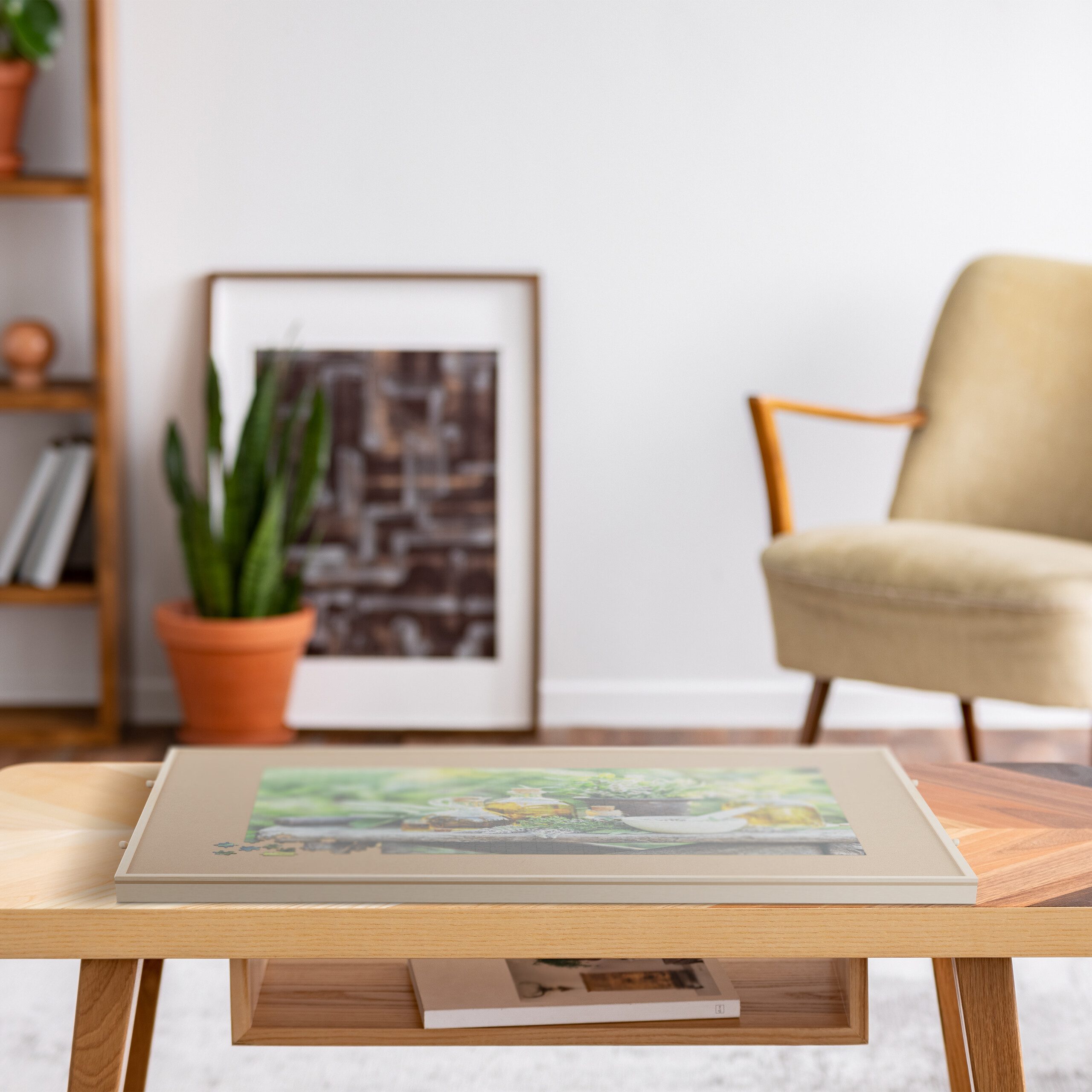 relaxdays Puzzleunterlage Neig- und drehbares Puzzlebrett, günstig online kaufen
