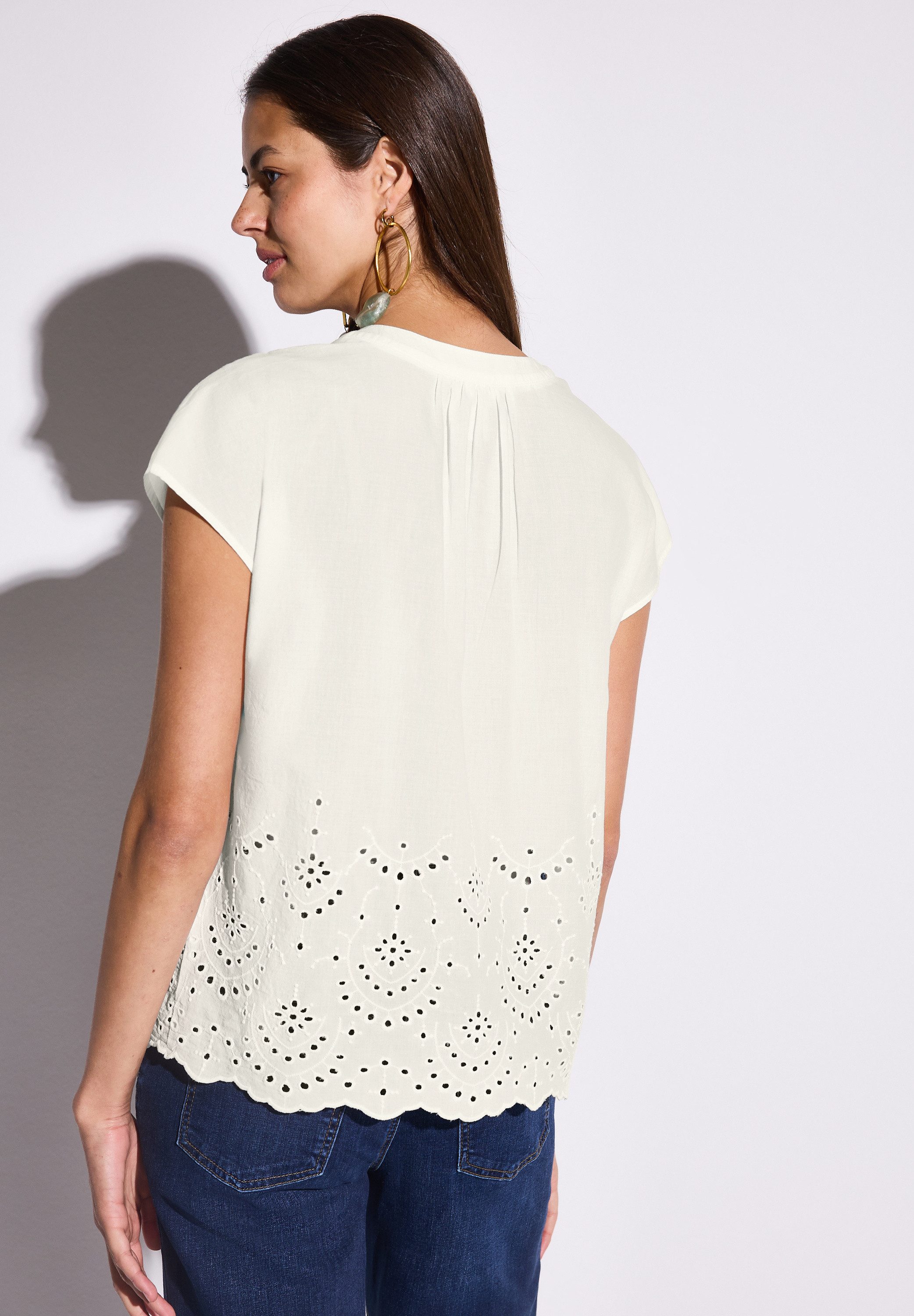STREET ONE Shirtbluse, aus reiner Baumwolle günstig online kaufen