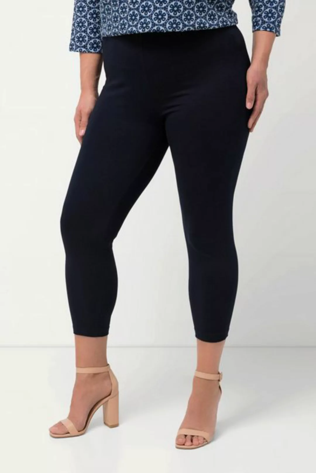 Ulla Popken Funktionshose 7/8-Leggings elastischer Bund bis Gr. 66/68 günstig online kaufen