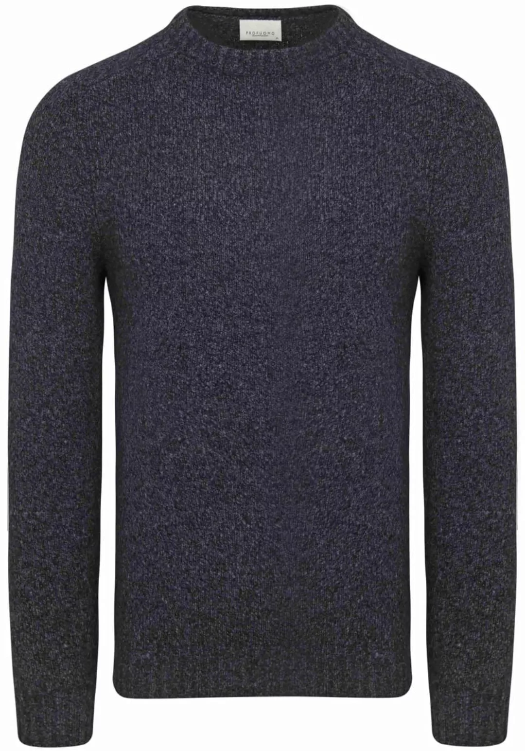 Profuomo Pullover Boiled Wool Navy - Größe XL günstig online kaufen