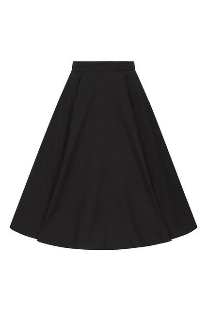 Hell Bunny A-Linien-Rock Abi 50's Skirt Schwarz Vintage Retro Swingrock günstig online kaufen