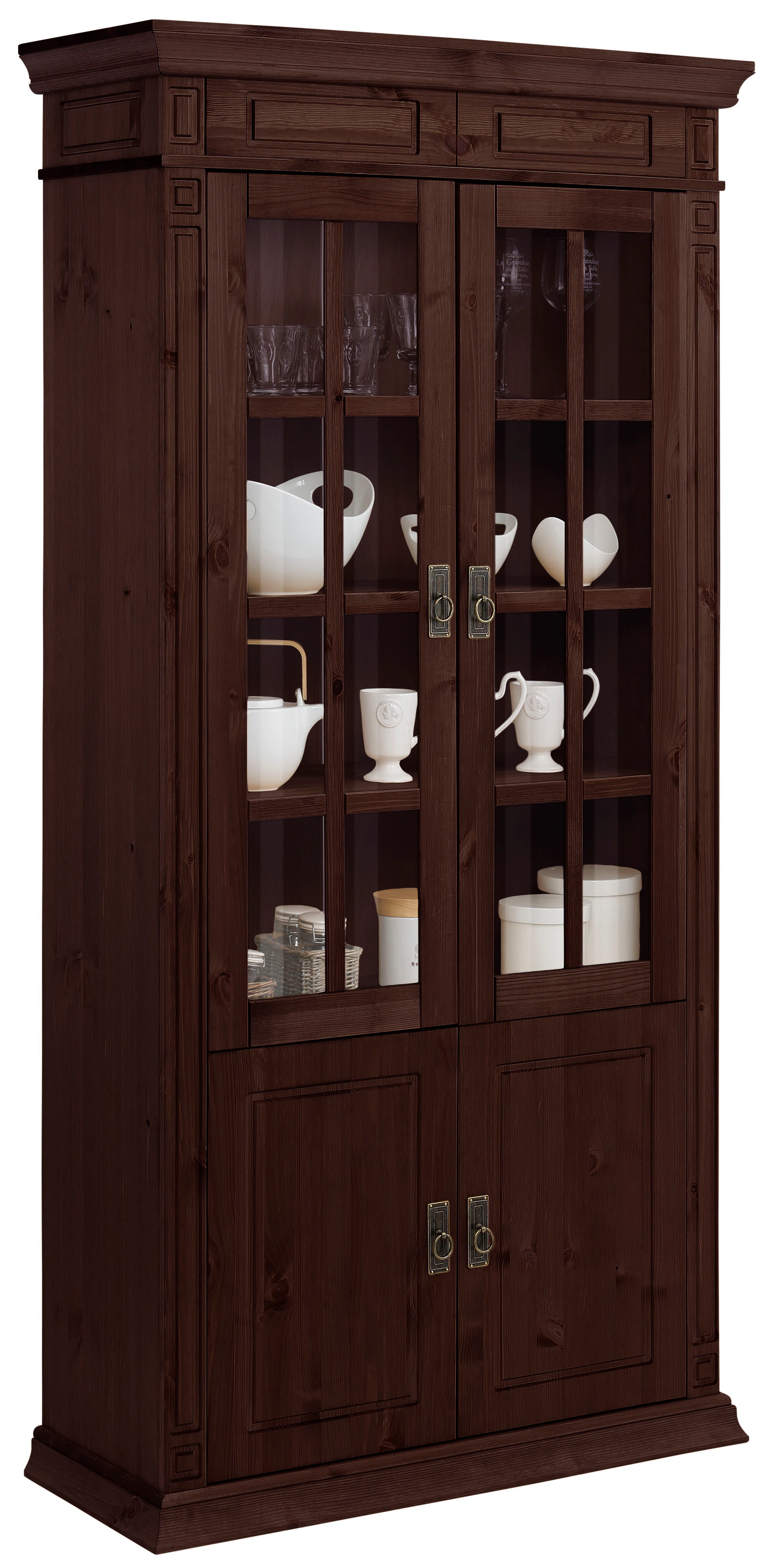Home affaire Vitrine "Vinales", Höhe 196 cm günstig online kaufen