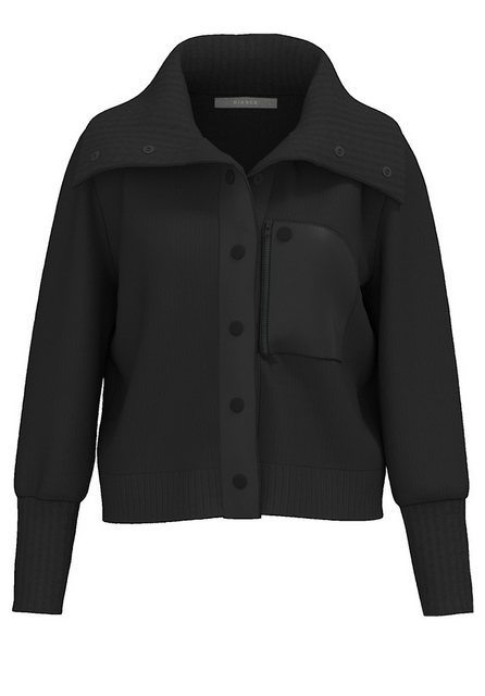 bianca Strickjacke SAMIRIS in grobem Strick mit Details in Nylon-Optik günstig online kaufen