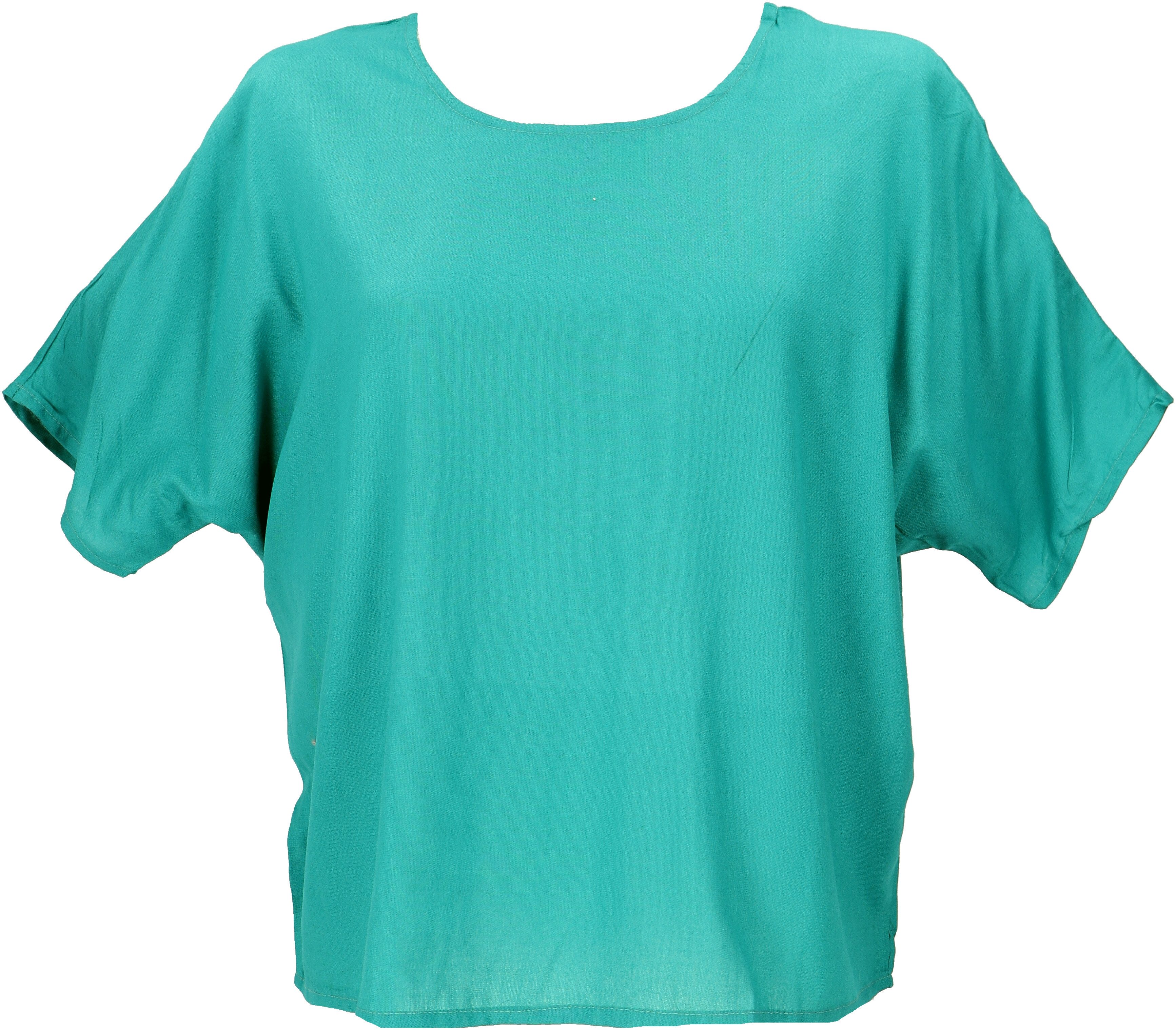 Guru-Shop Longbluse Weites Boho Blusentop mit günstig online kaufen