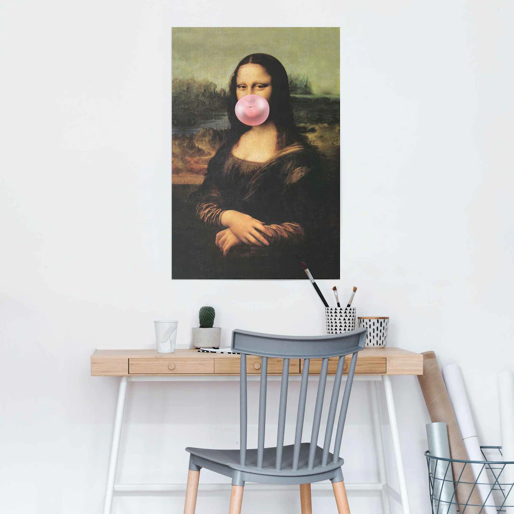 Reinders Poster "Leonardo Da Vinci Kaugummi", (1 St.) günstig online kaufen