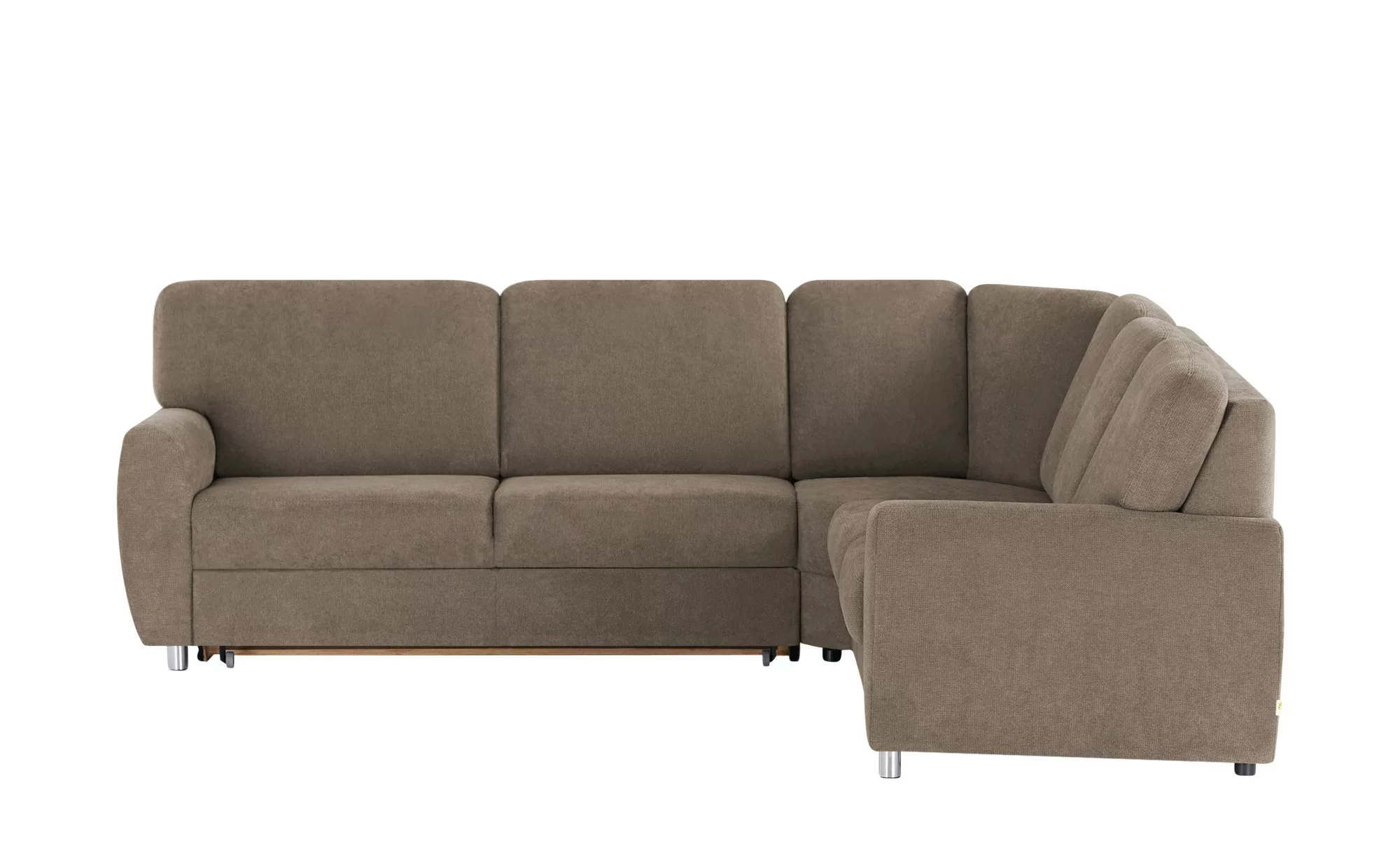 smart Ecksofa  Valencia - braun - 90 cm - Polstermöbel > Sofas > Ecksofas - günstig online kaufen