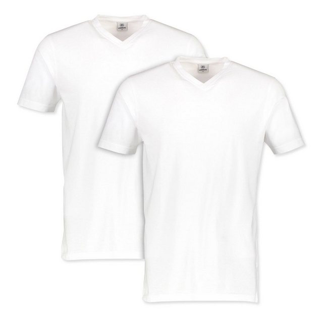 LERROS T-Shirt "LERROS Doppelpack T-Shirt Rundhals in Premium Baumwollquali günstig online kaufen