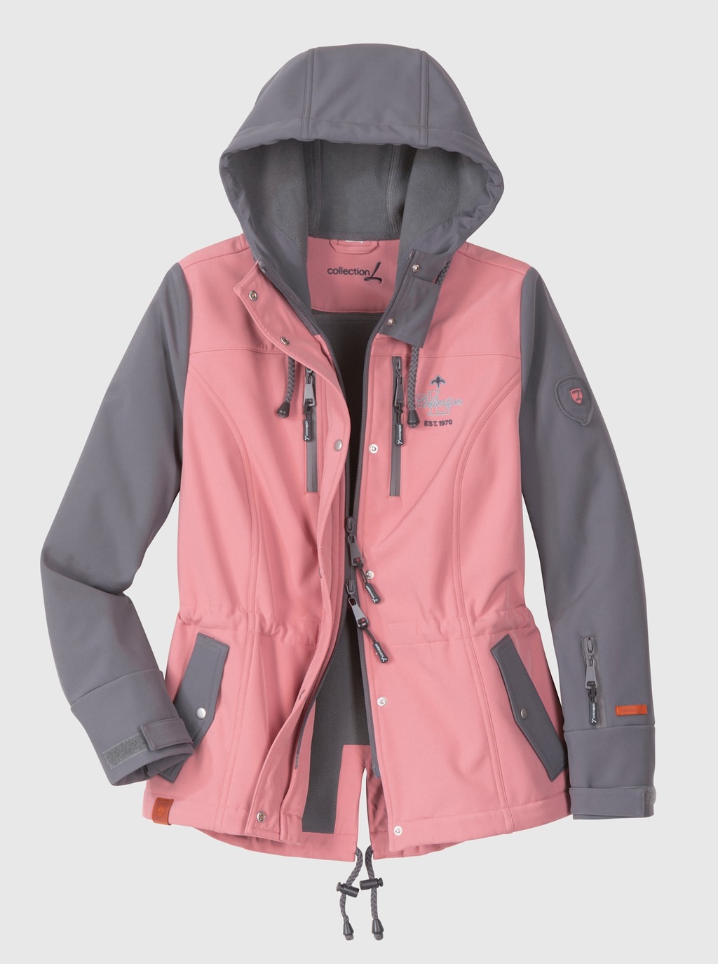 Casual Looks Softshelljacke, mit Kapuze günstig online kaufen