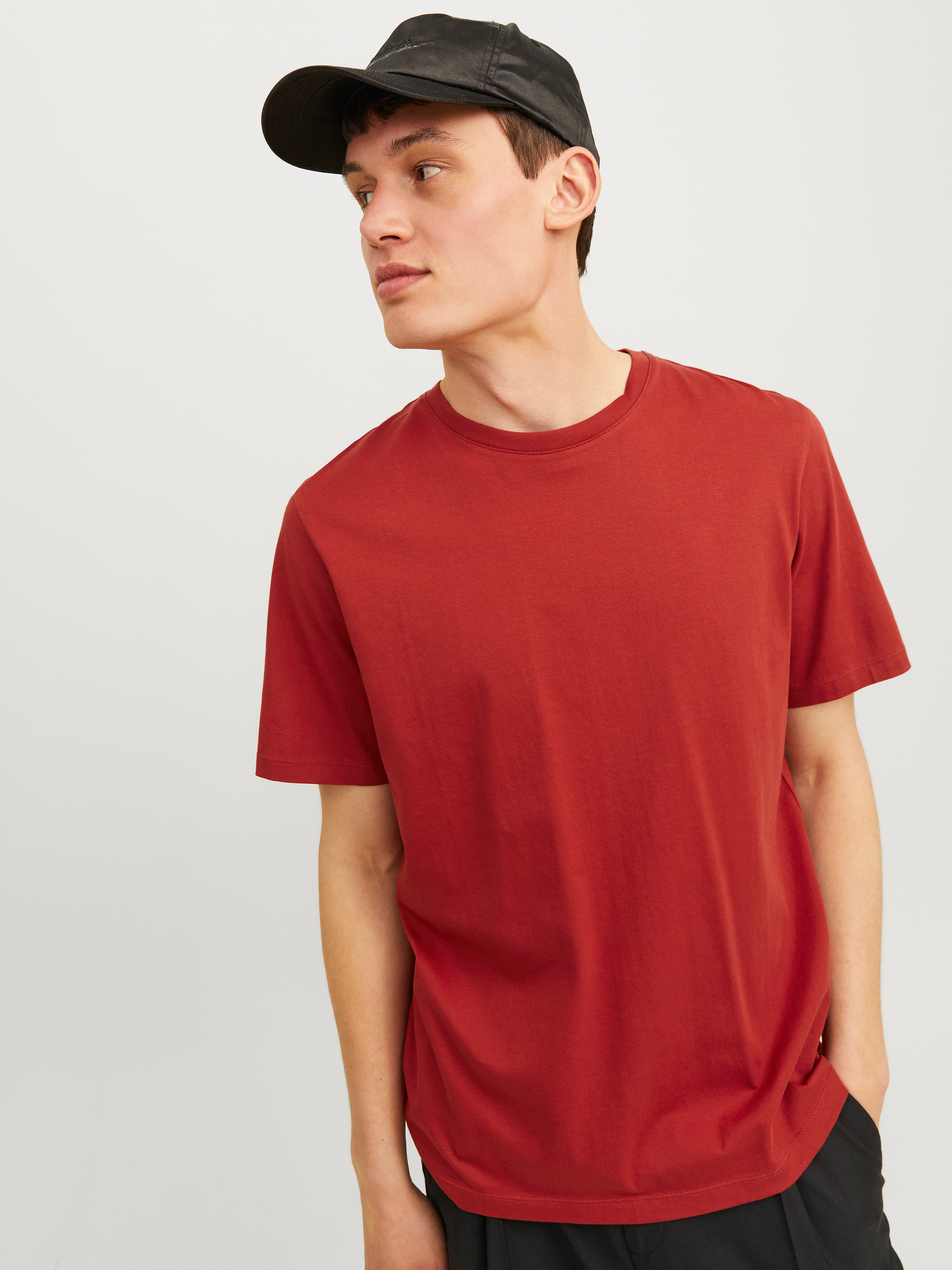 Jack & Jones Rundhalsshirt "JJEORGANIC BASIC TEE SS O-NECK NOOS", mit Rundh günstig online kaufen