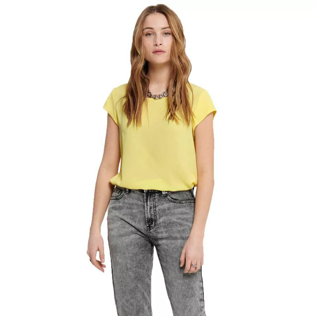 Only Vic Solid Kurzärmeliges T-shirt 38 Pineapple Slice günstig online kaufen