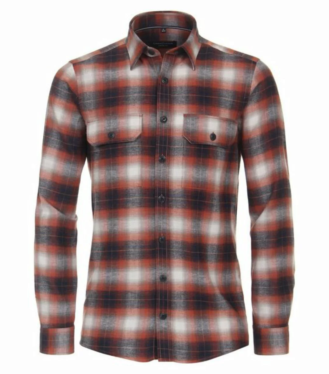 CASAMODA Blusenshirt Kent Casual Fit, 450 orange günstig online kaufen