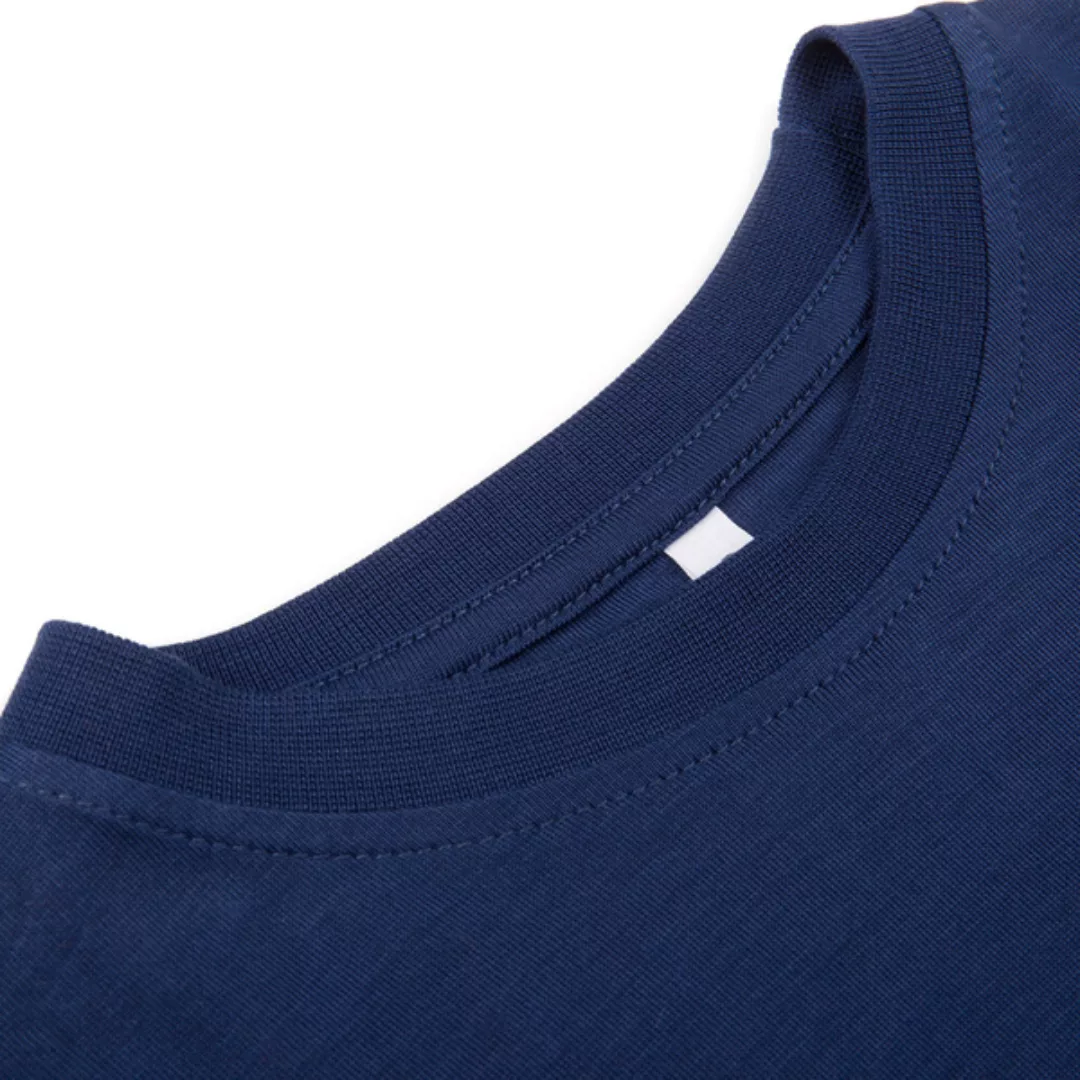 Lizardskin Lyocell (Tencel) T-shirt Ladies Blue günstig online kaufen
